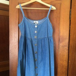 DK Fish denim babydoll dress